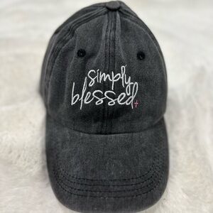 Simply blessed hat